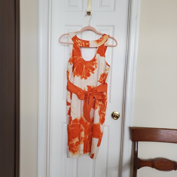 Anthropologie Moulinette Soeurs Orange Dress - Picture 4 of 4